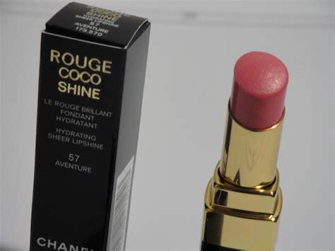 chanel coco shine 57 aventure|CHANEL Rouge Coco Shine .